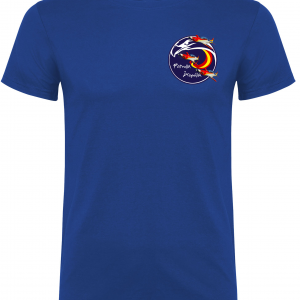 Camiseta Algodón Azul Niño 2